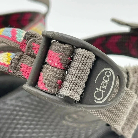 Chaco Girl's ZX1 Multicolor Strappy Sandals Size 3 Kids Outdoor Summer Hiking - Picture 12 of 13